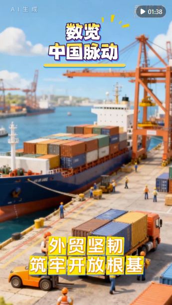 數覽中國脈動 外貿展堅韌之姿，筑牢高水平開放根基